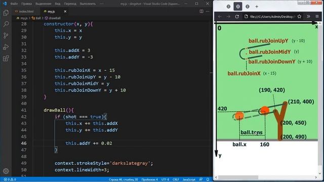 Пишем рогатку на JavaScript (Часть 2) смотреть онлайн