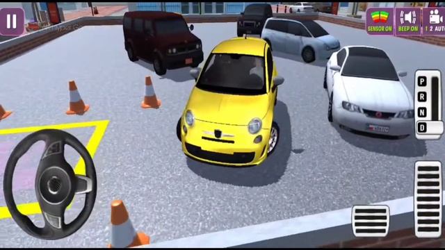 Yellow Car Gairls Parking Simulator - Master of Parking: SUV - Mini Car Parking School Android & iO смотреть онлайн