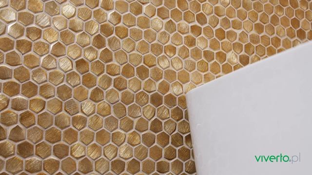 Mozaika Allumi Gold Hexagon 30x30 Dunin Sklep Viverto.pl смотреть онлайн