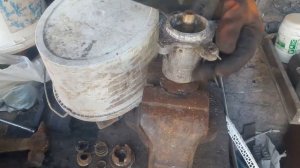 Ремонт водяной помпы. Автомобиль 20 века Москвич 412...