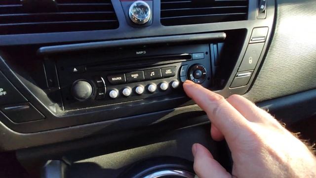 Ситроен С4 Гранд Пикассо, настраиваем режим открытия дверей.