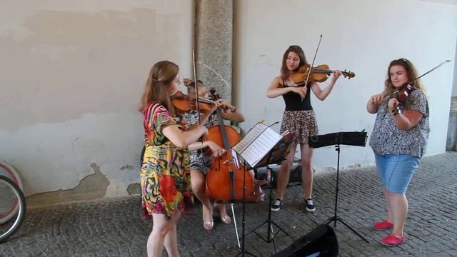 Tango At Gdansk's Street