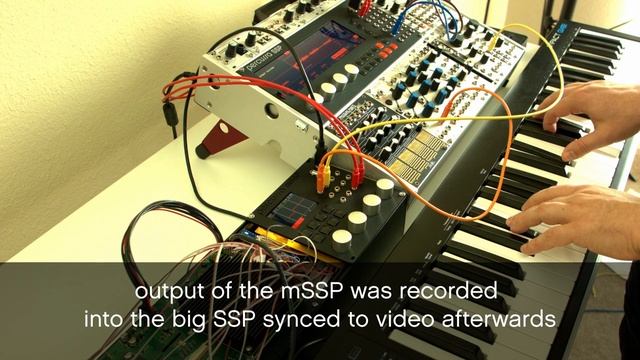 OB 4-voice subtractive synthesis demo on the percussa mSSP (short version) смотреть онлайн