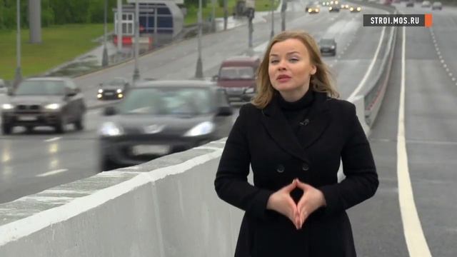 На Аминьевском шоссе открыли две эстакады, два моста и два тоннеля смотреть онлайн