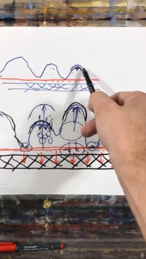 Техника написания масляной живописи - 3 слоя.Станислав Брусилов. прямой эфир 28 мая 2019 года..mp4