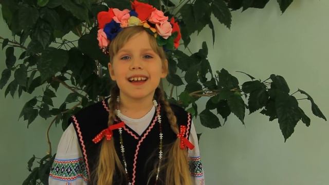 Стихотворение Тараса Шевченко читает Лукина Варвара, 9 лет смотреть онлайн
