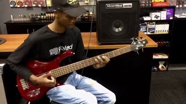 Cort Action bass - demo смотреть онлайн
