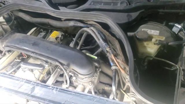 Плавают обороты Mercedes-Benz W202 М111. Решение проблемы