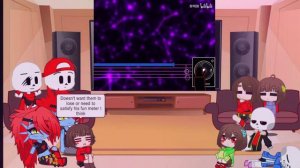 UNDERTALE & UNDERFELL REACT TO FRESH SANS BATTLE (REQUEST)