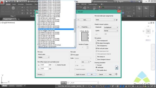 Aula 37 | AutoCAD 2015 | Plotagem (Impressão) смотреть онлайн