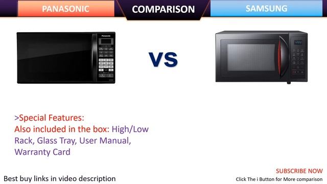 ✅ Panasonic 27 L Convection Microwave Oven VS Samsung Microwave Oven | NN-CT645BFDG VS CE1041DSB2/T смотреть онлайн