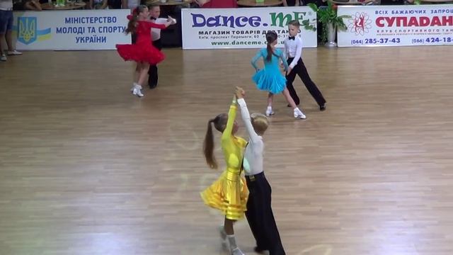2015 Championship of Ukraine Juvenile 1 Lat Final Pasodoble смотреть онлайн