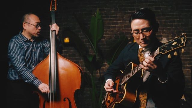Plays Standards 【 O 】" One note samba " June , 2022. Jazz guitar and bass duo смотреть онлайн