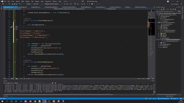 ASP .Net Core 3.1 - WebClient - Get/Post/Delete Requests смотреть онлайн