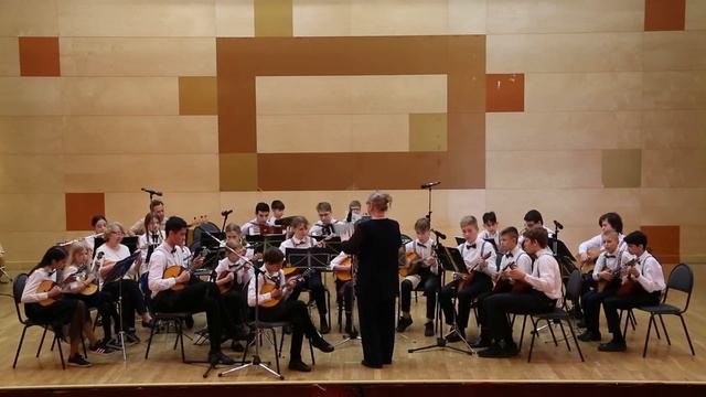 Оркестр русских народных инструментов, "Танец", Н. Чайкин смотреть онлайн