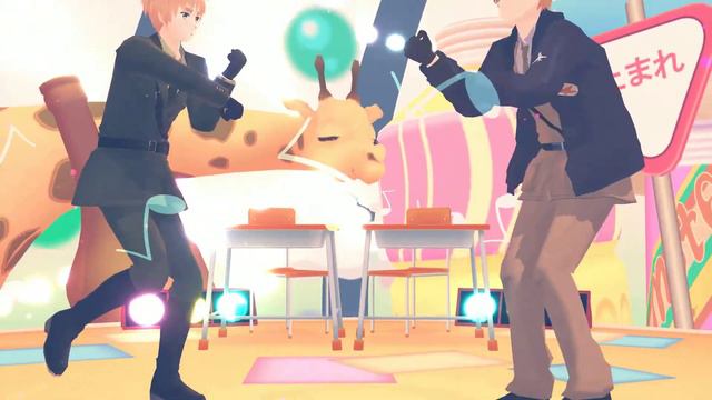 [MMD APH] Drop pop candy (England,America) смотреть онлайн