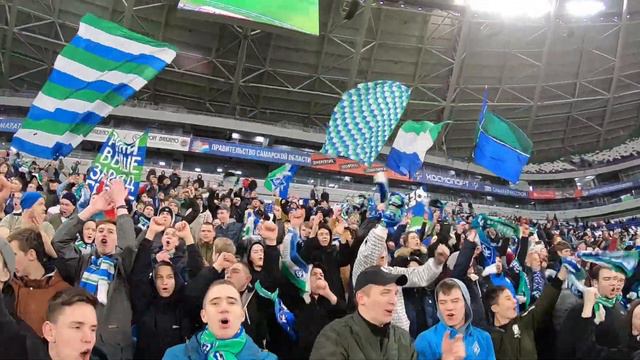 Обзор сектора на матче Крылья Советов - Оренбург #Ultras8 #Самара арена смотреть онлайн