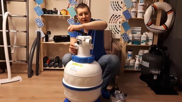 Как пользоваться песочным фильтром бассейна. Промывка, очистка песчаного фильтра насоса бассейна смотреть онлайн
