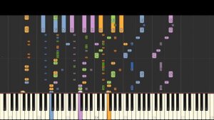 IMPOSSIBLE REMIX - Basics In Behaviour - Baldi's Basics - The Living Tombstone   Piano Cover