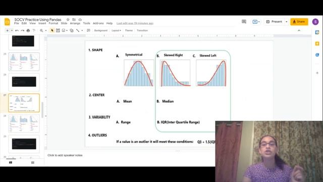 SOCV| Describing Distributions Using Pandas смотреть онлайн