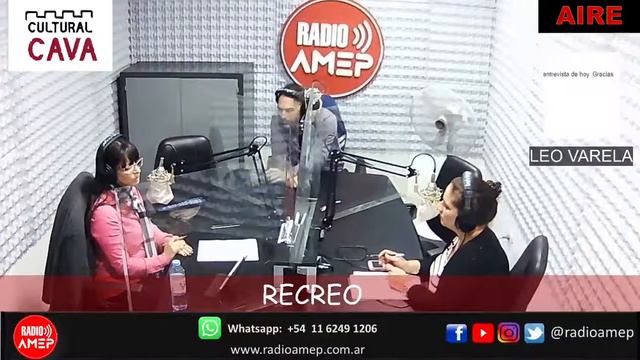 NOTA A LEO VARELA - RECREO - RADIO AMEP смотреть онлайн