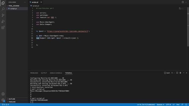 Perl Basics #23: Web Requests with Mojo::UserAgent смотреть онлайн