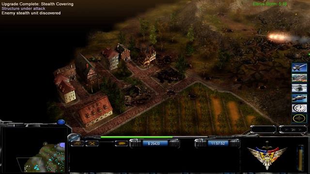 C&C Generals Contra 009 Final Patch 2. Challenge: Air Force General vs Stealth General [Hard] #1 смотреть онлайн