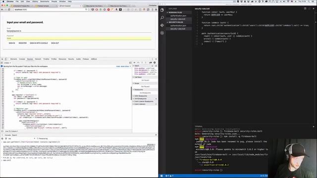 Firebase 3.0: Security Rules смотреть онлайн