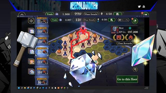 CLEAR THE FLOORS, GET THE LOOT, BUY THE FLAMES! TOWER OF IZIS FLOORS 11-15! (Slime: Isekai Memories смотреть онлайн