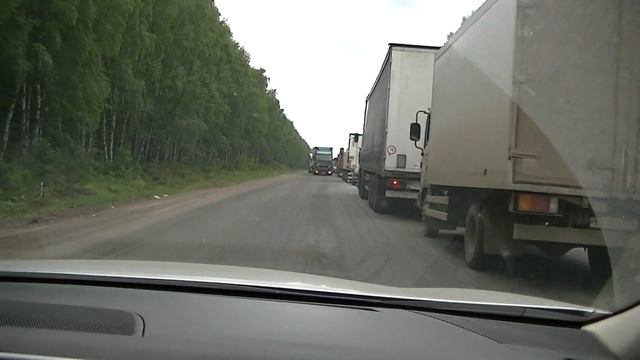 Встречка, трасса М7 Чебоксары-Москва смотреть онлайн