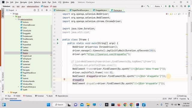 how to handle frames |iframe methods in selenium webdriver|switchTo.frame()|frames in Webdriver смотреть онлайн