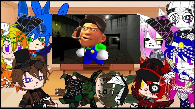 ¤?●Fnaf 1 y 2 + springtrap y ?? reaccionan a SMG4●? Gacha Club¤ смотреть онлайн
