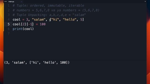 Python Tuple və Tuple Unpacking. Bunu bilmək lazımdır! смотреть онлайн