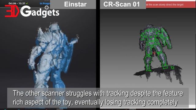 Einstar vs CR-Scan 01 (Scanning toy) смотреть онлайн