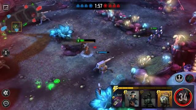 Star Wars Force Arena: HERA 1v1 ranked fun смотреть онлайн
