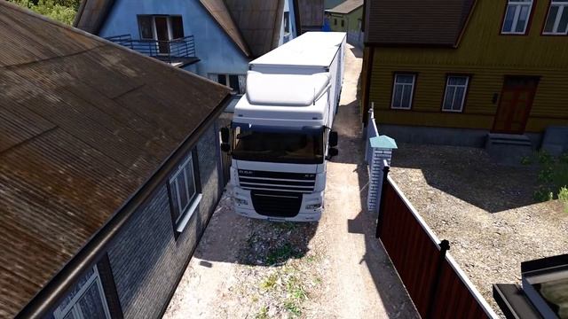 NARROW ROAD! - ETS2 RoExtended смотреть онлайн