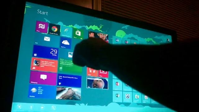 Leap Motion Touch Input for Windows 8 смотреть онлайн