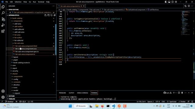 ANGULAR 15 + VISUAL STUDIO CODE #30 Ejemplo de mat-autocomplete. смотреть онлайн