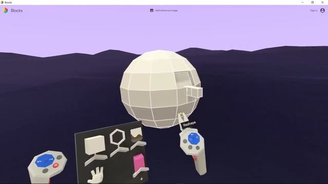 Google Blocks VR tools смотреть онлайн