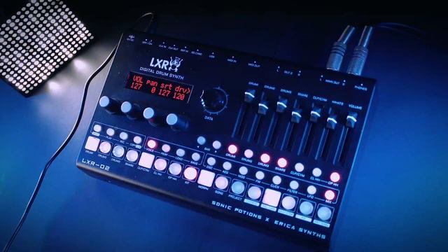 🔥ERICA SYNTHS LXR-02🔥TECHNO PROJECT #04 - NEW SOUNDBANK - 16 KITS & 16 PATTERNS смотреть онлайн