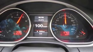 Audi Q7 4,2 FSI 0-100 км/ч