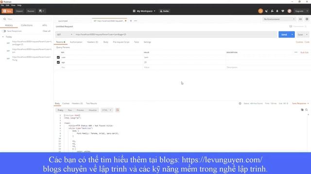 Bài 5: Sử dụng Path Variable và Request Param смотреть онлайн