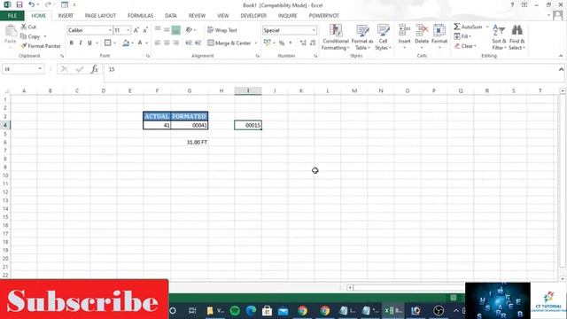 How do you change the number format in Excel? | How do I create a custom format in Excel||CTTUTORIA смотреть онлайн