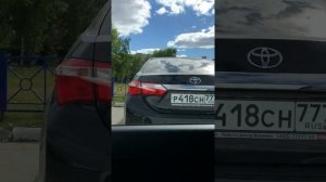 Парковка задним ходом под углом 90-градусов