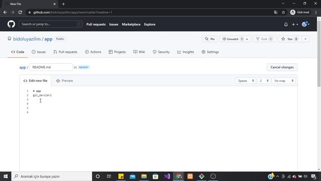 Git Dersleri -18- Readme Dosyası смотреть онлайн