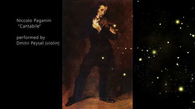 Dmitri Peysel (violin): Niccolo Paganini 
