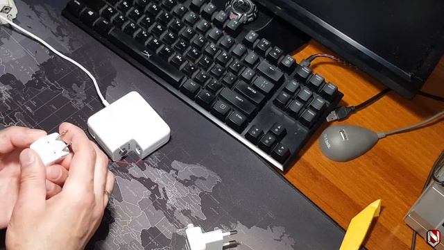 Переходник адаптера питания для Apple ! смотреть онлайн