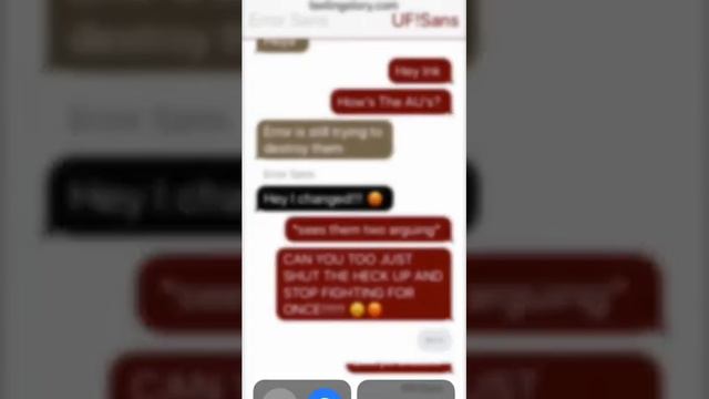 Undertale AU’S Texting Story смотреть онлайн