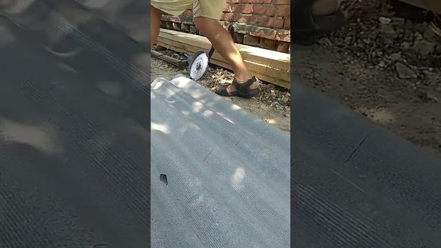 Качественно рубим шифер без болгарки