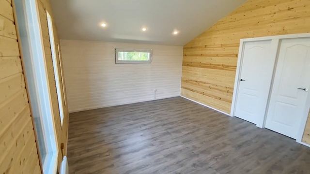 Готовый дом с внутренней отделкой в СНТ "Надежда" смотреть онлайн